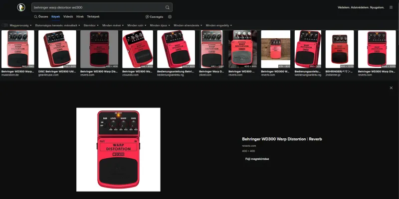 Behringer WD 300 Distrotion