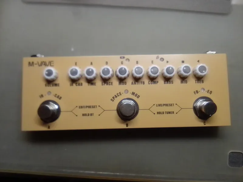 CUVAVE / M-VAVE M-vave Cube BABY Multi Effects Pedal for Acoustic Multieffekt
