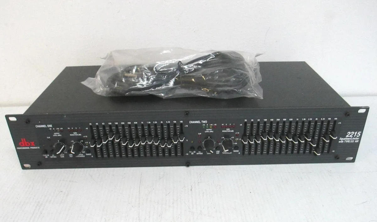 DBX 2215 EQLimiter teljesen új Equalizer