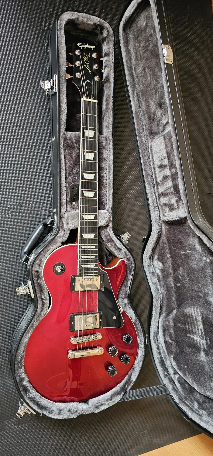 Epiphone Les Paul Modern Sparkling Burgundy E-Gitarre