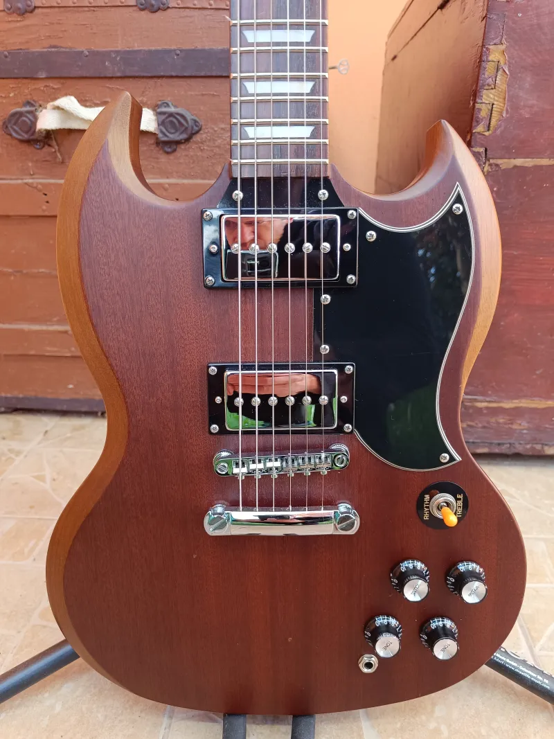 Epiphone SG G-400 P90 Custom Elektrická gitara