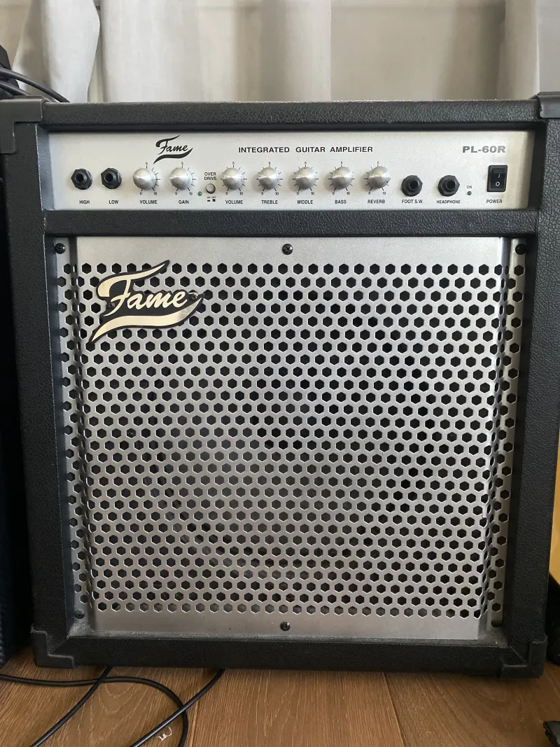 FAME FAME PL-60R amplificador de guitarra con preamplificador de vá