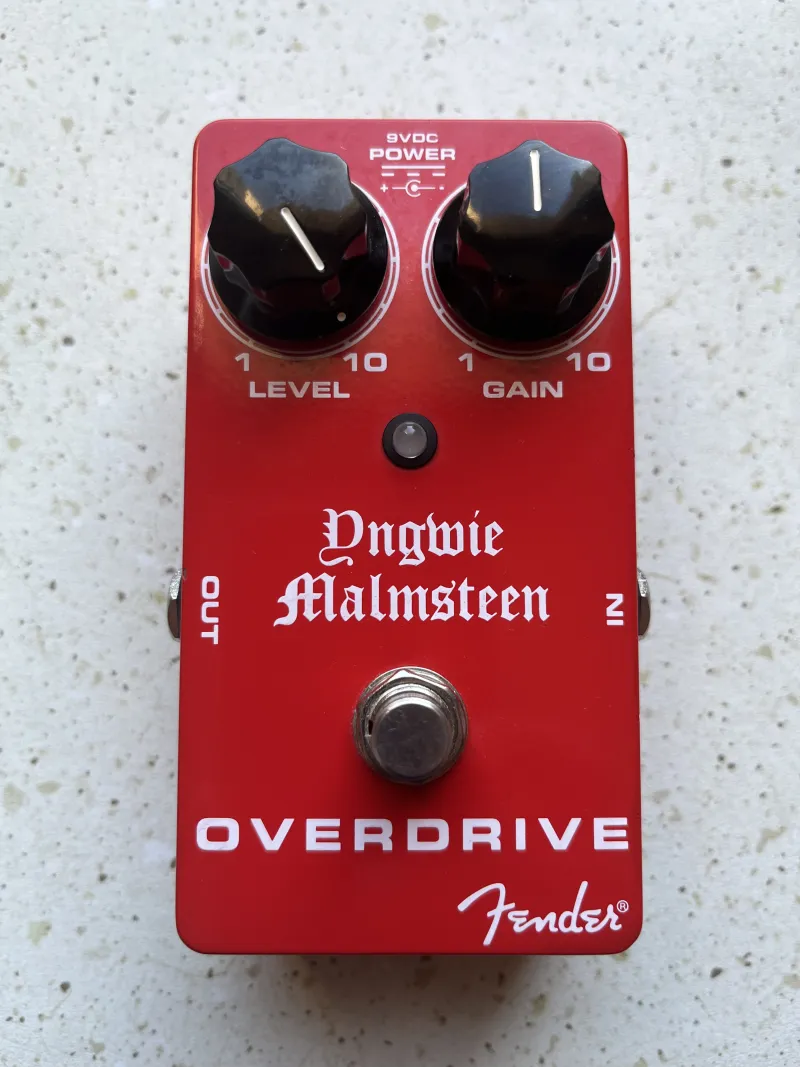 Fender Malmsteen overdrive Pedal