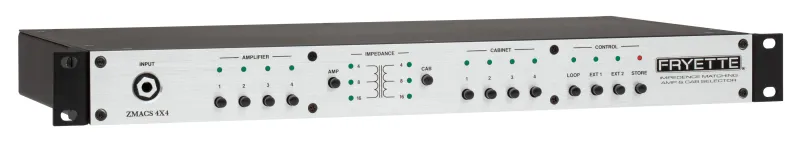 Fryette ZMACS 4x4 AmpCab Switch Pedal MIDI
