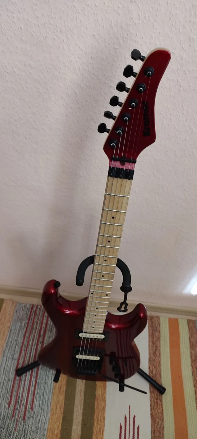 Kramer Pacer Classic Candy Red Schaller Floyd Rose Guitarra solista