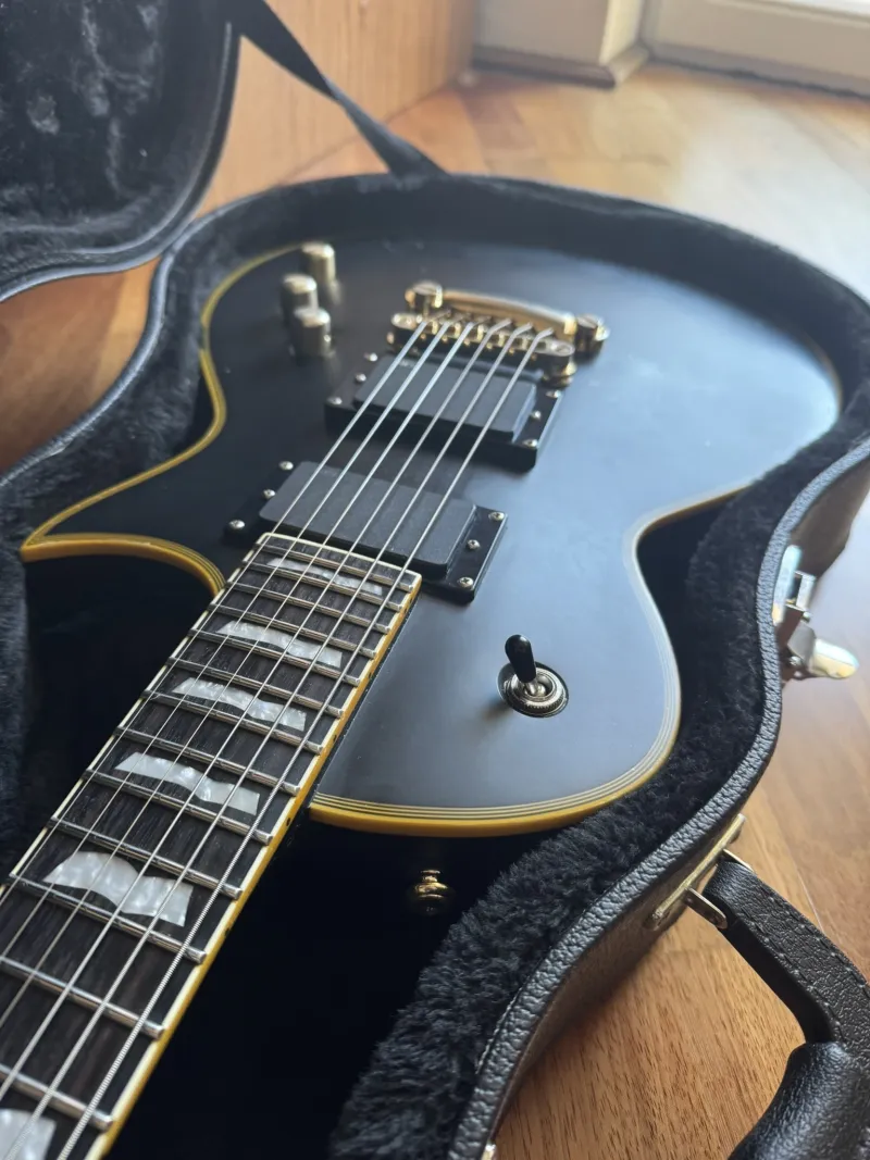 LTD EC-1000 Vintage Black Elektromos gitár