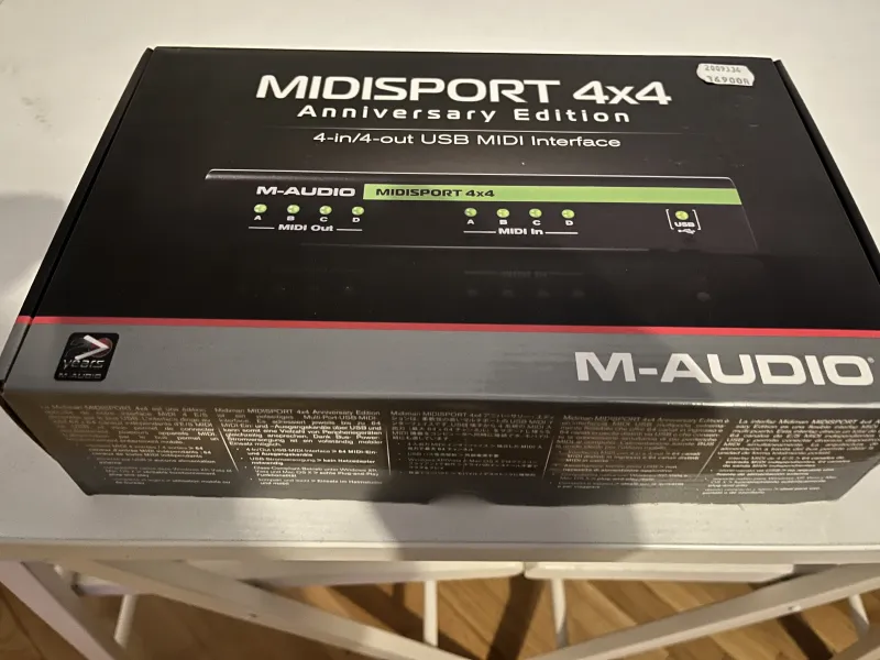 M-Audio MIDISPORT 4X4 Anniversary Edition MIDI rozhranie