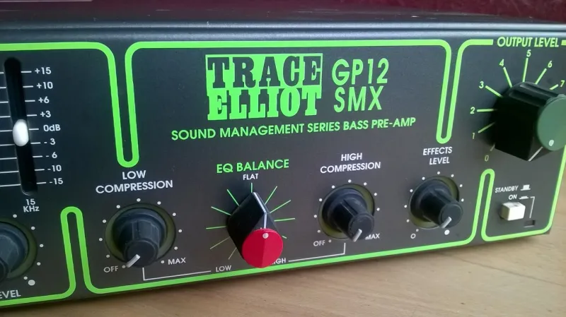 Trace Elliot GP12SMX preamp előfok Zosilňovač pre basgitaru