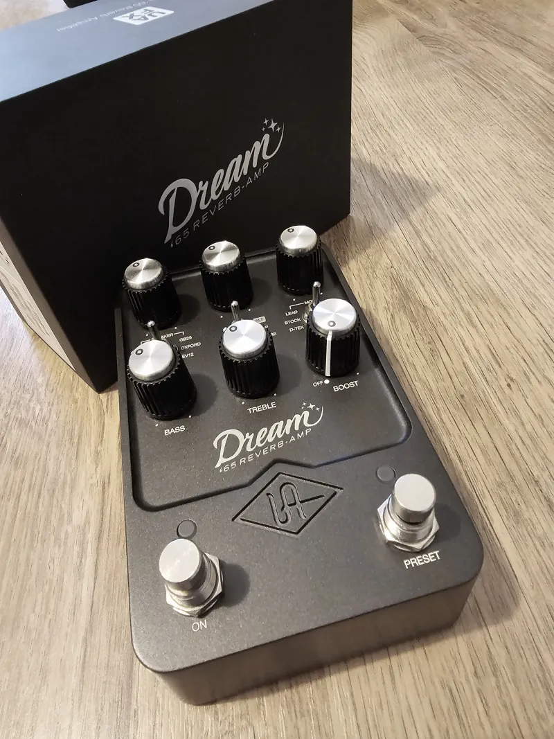 Universal Audio Uafx Dream 65 Pedal de efecto