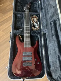 LTD SC-608 Baritone Red SP Guitarra eléctrica de 8 cuerdas - Rikimstr [May 3, 2025, 11:30 am]