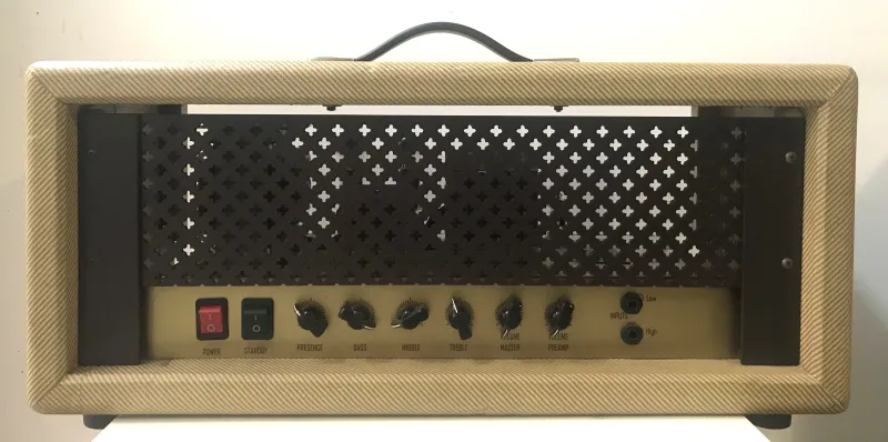- JCM 800 másolat csöves erősítő Cabezal de amplificador de guitarra