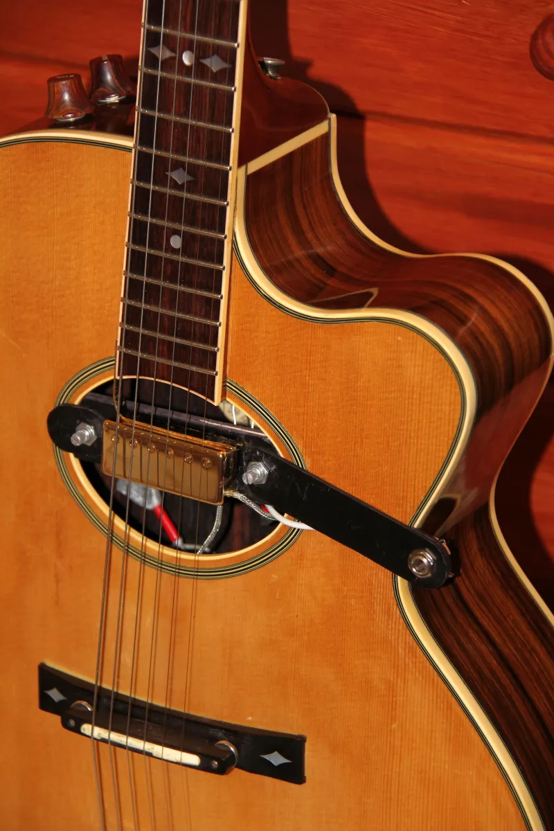 ARIA Elecord AE-90 elektroakusztikus Jazz guitar for sale