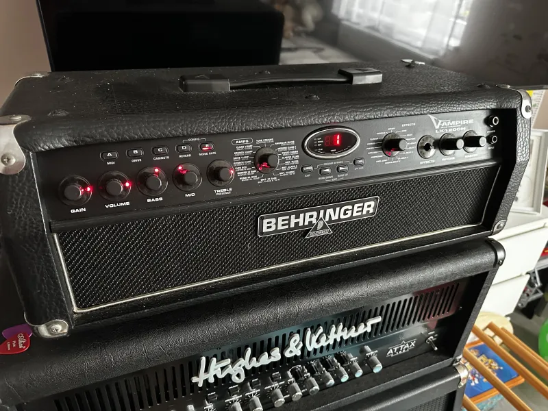 Behringer Lx1200h Cabezal de amplificador de guitarra