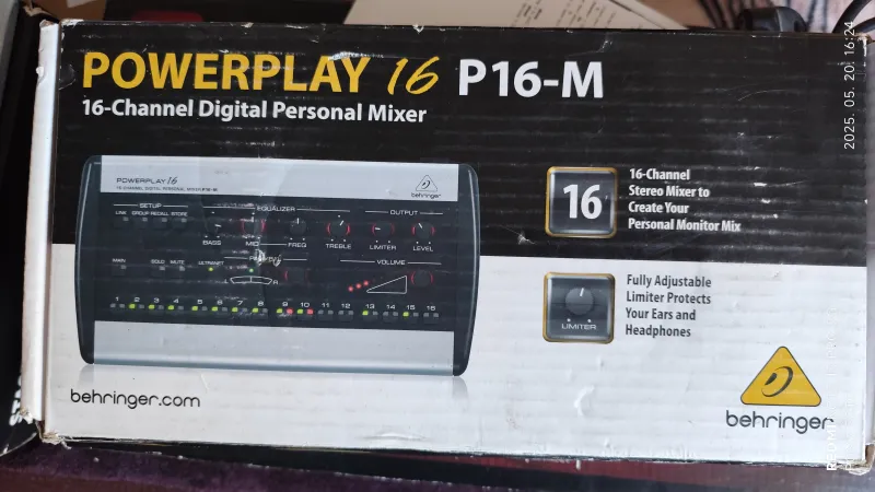 Behringer Powerplay P16-M Miešačka