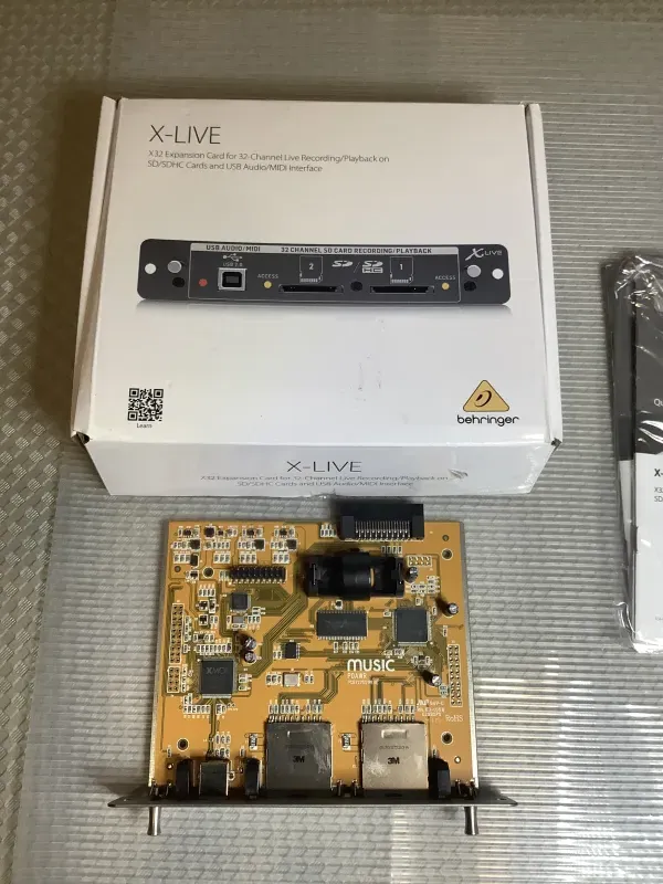 Behringer X-Live Audio interface