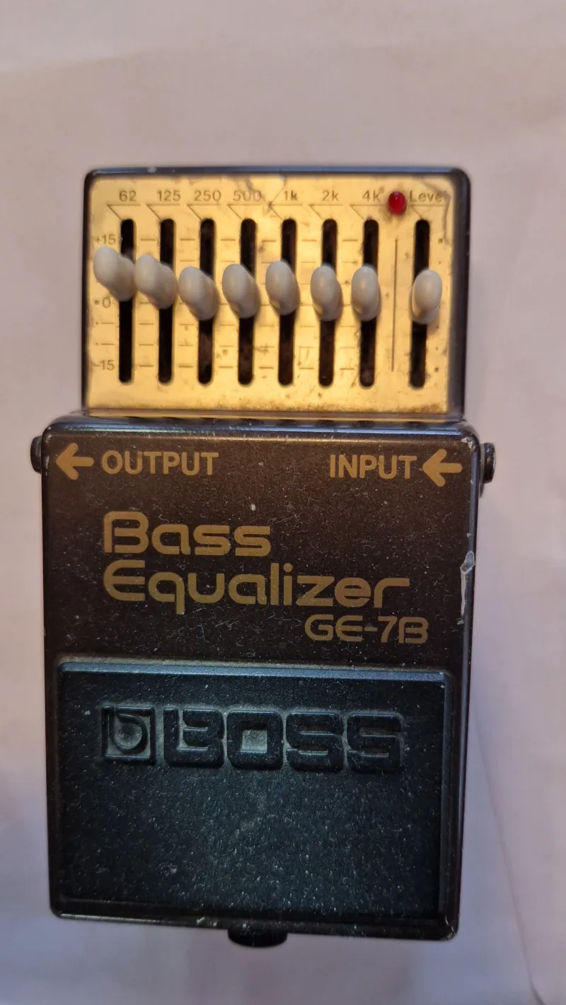 BOSS Bass equalizer ge-7b Pedal