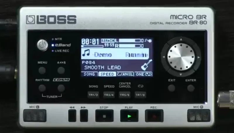 BOSS Micro br80 Digitális házi stúdió