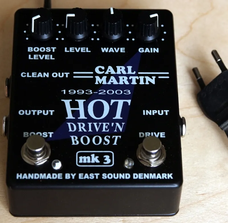 Carl Martin Hot drive and boost overdrive Distrotion