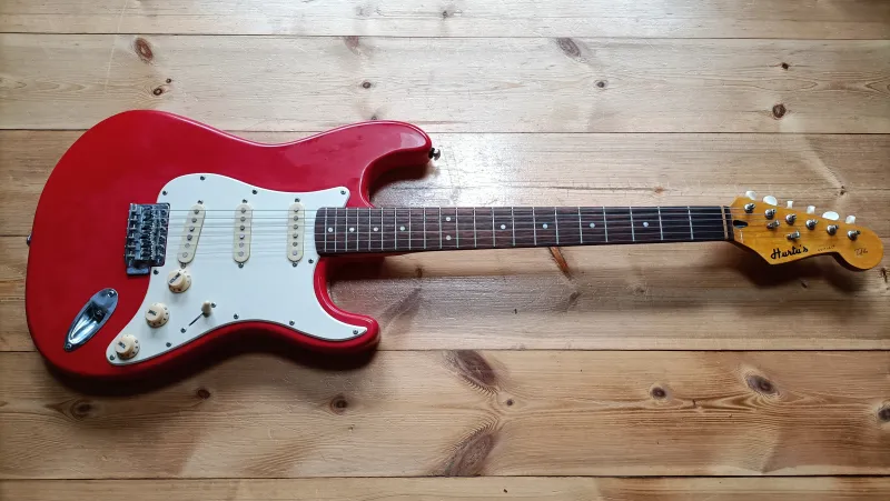 Egyedi készítésű Stratocaster Elektromos gitár Egyedi készítésű Stratocaster Elektromos gitár