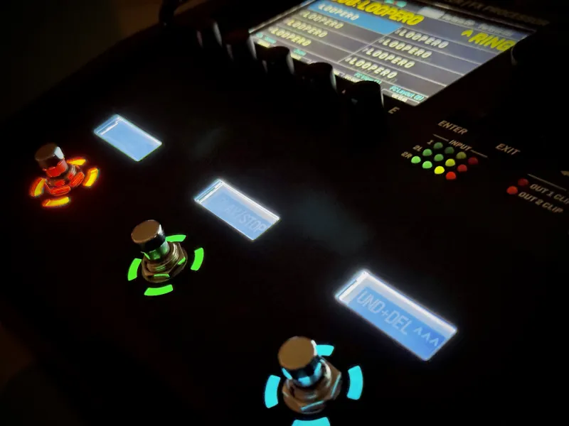 Fractal audio FM-3 + Morningstar MC6 Multieffekt