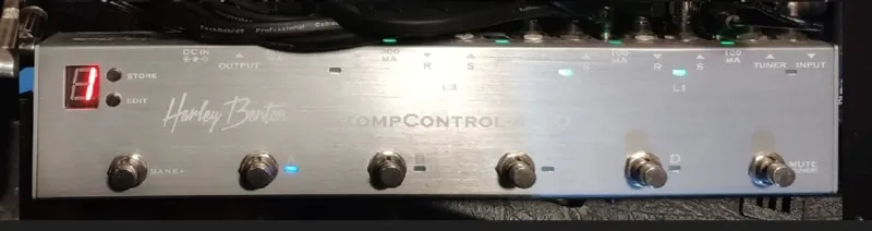 Harley Benton StompControl-4 ISO Foot control switch