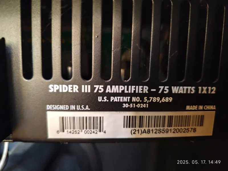 Line6 Spider Modelliergitarrenverstärker