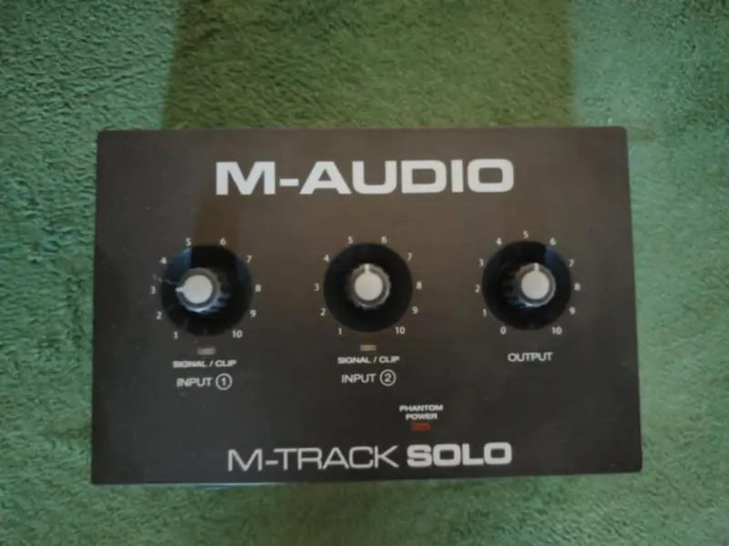 M-Audio M-Track Solo Sound card