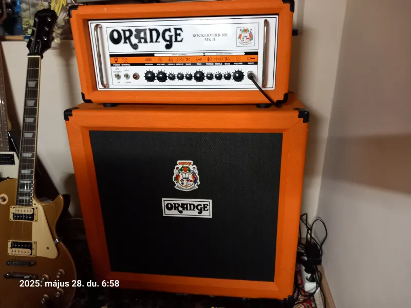 Orange Rockerverb 100 MK2 Fej és láda