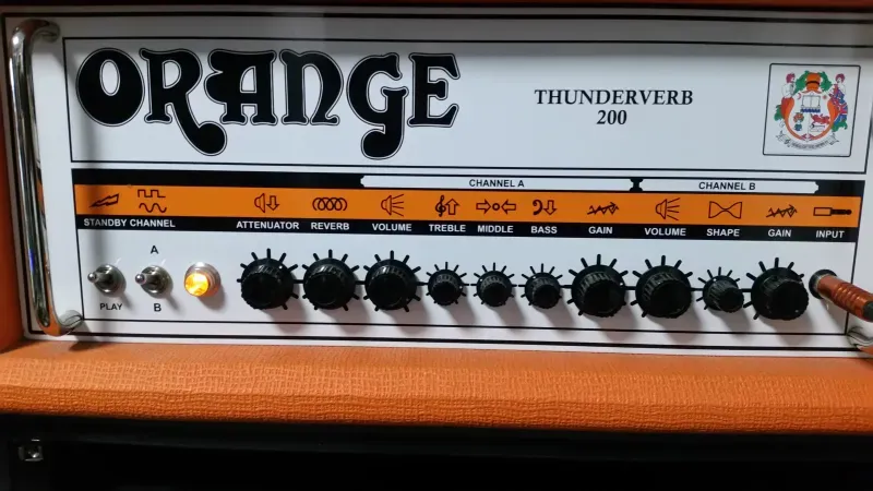 Orange Thunderverb 200 elektrónkový zosilňovač