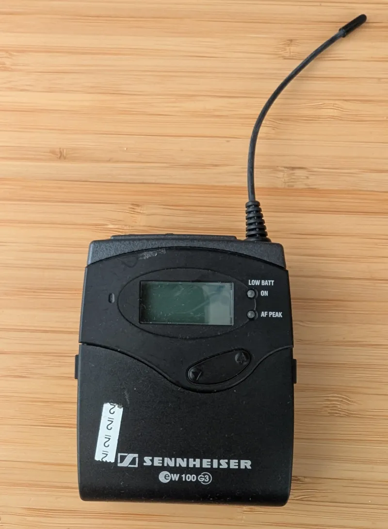 Sennheiser SK100 G3 G sáv 566-608 MHz Adóvevő