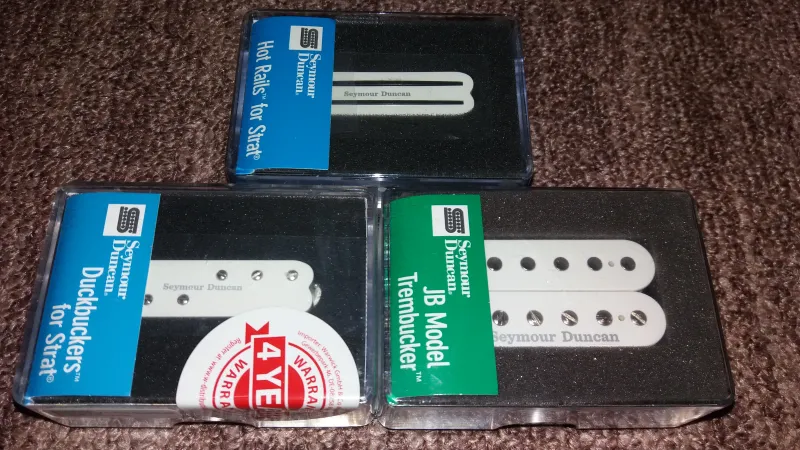 Seymour Duncan TB-4 JB, SDBR-1n, SHR-1n Pickup set
