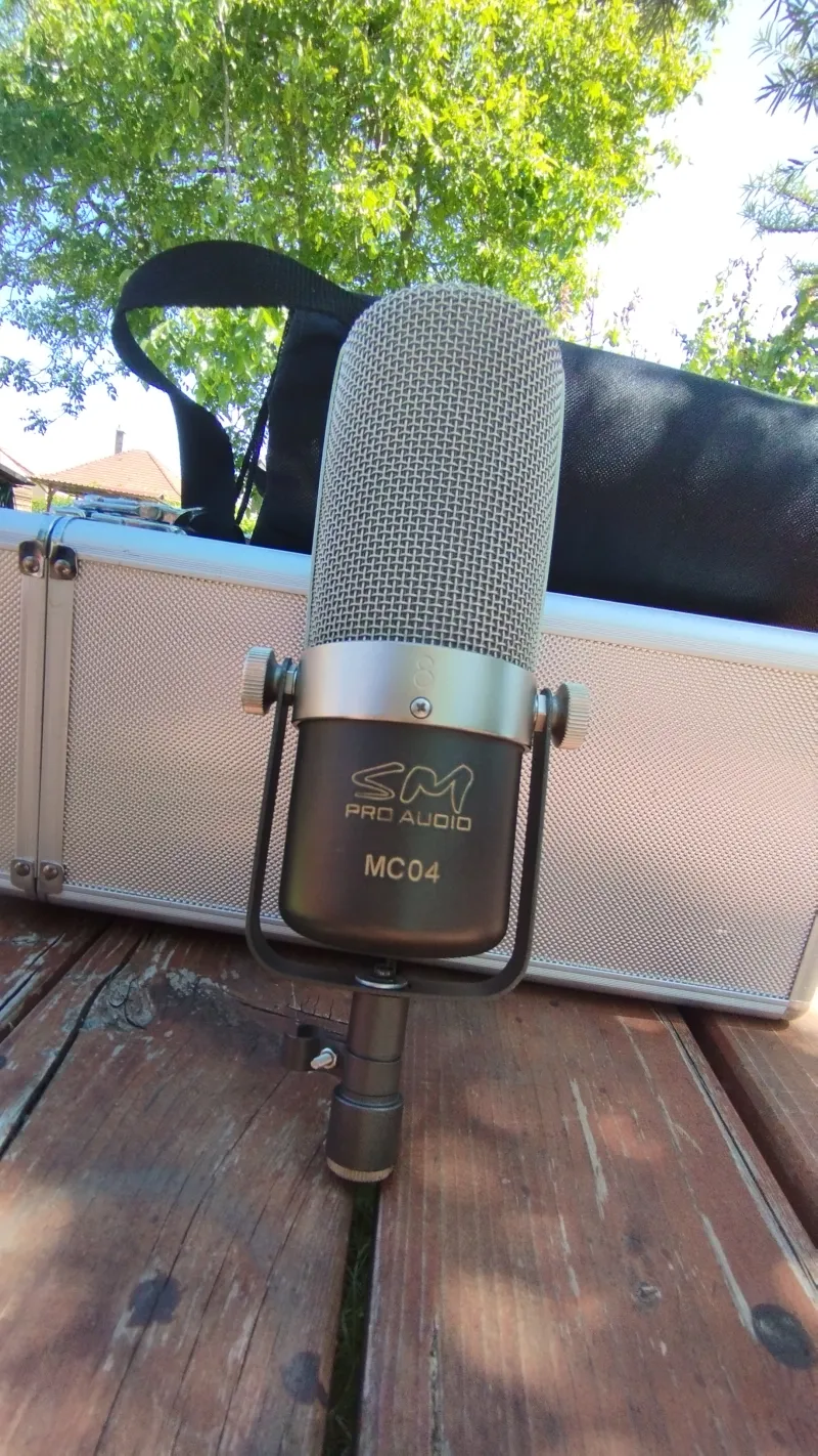 SM Pro Audio MC04 Ribbon mikrofon Studio microphone