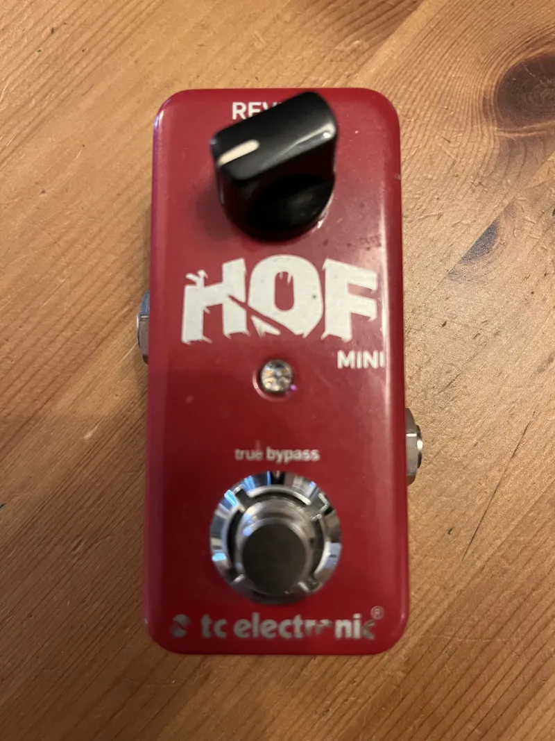 TC Electronic Hall of Fame Mini Pedal de reverb