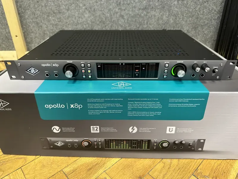 Universal Audio Apollo x8p Heritage edition External sound card
