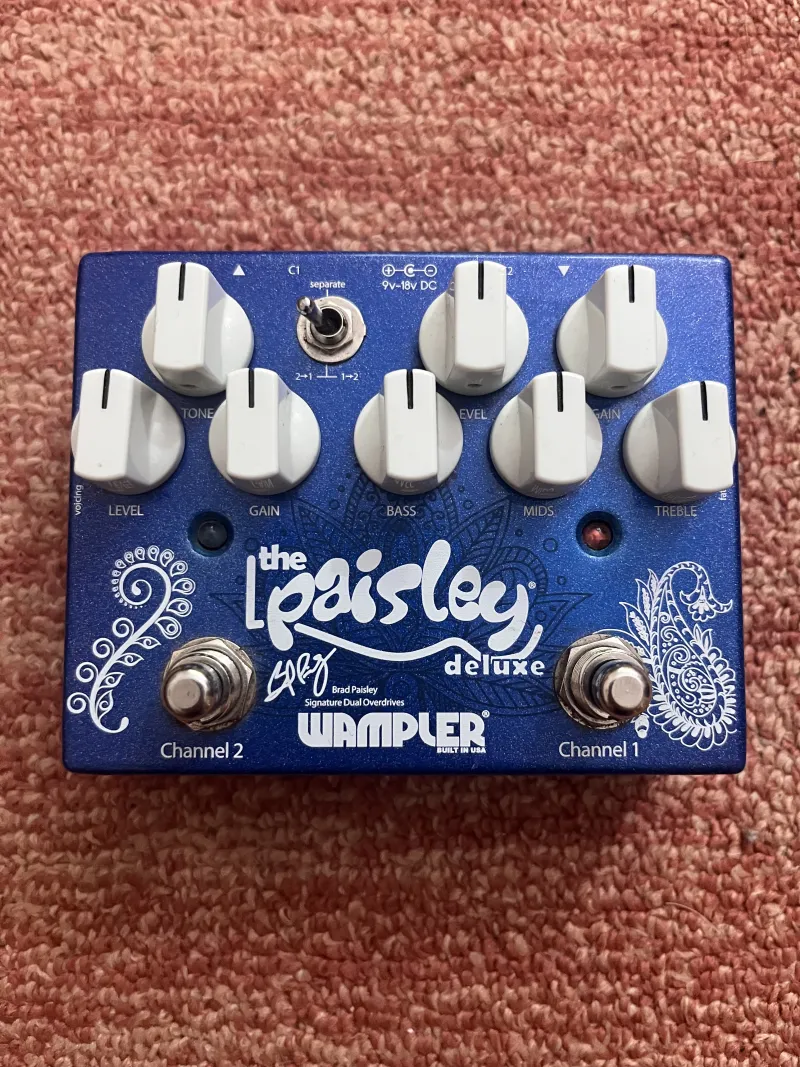 Wampler The Paisley Drive Deluxe Distorsionador