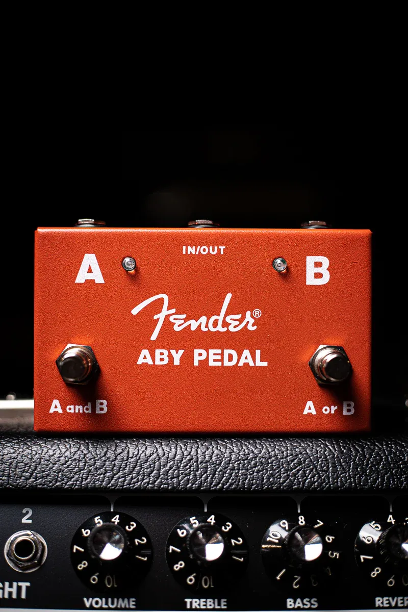 Fender ABY switch Pedál