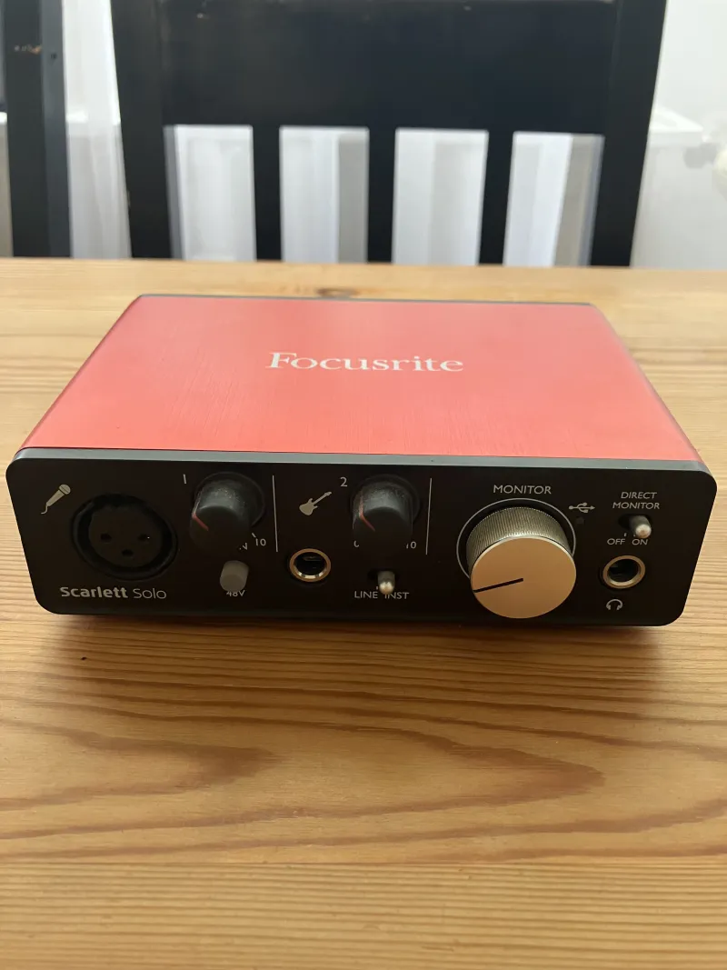 Focusrite Scarlett Solo 2nd gen Audio interface