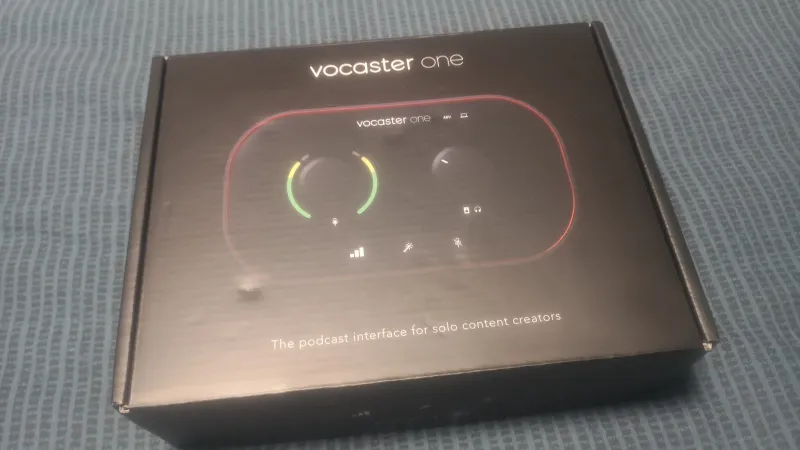Focusrite Vocaster audio streaming mixer