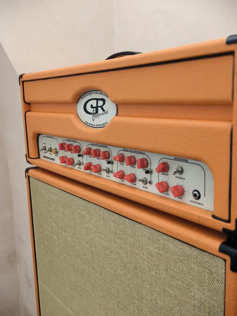 GREG Narancs  100w Amplifier head and cabinet