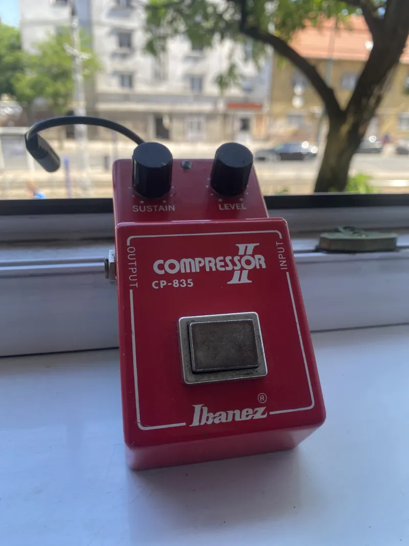 Ibanez Compressor II CP-835 made in Japan Pedal de efecto