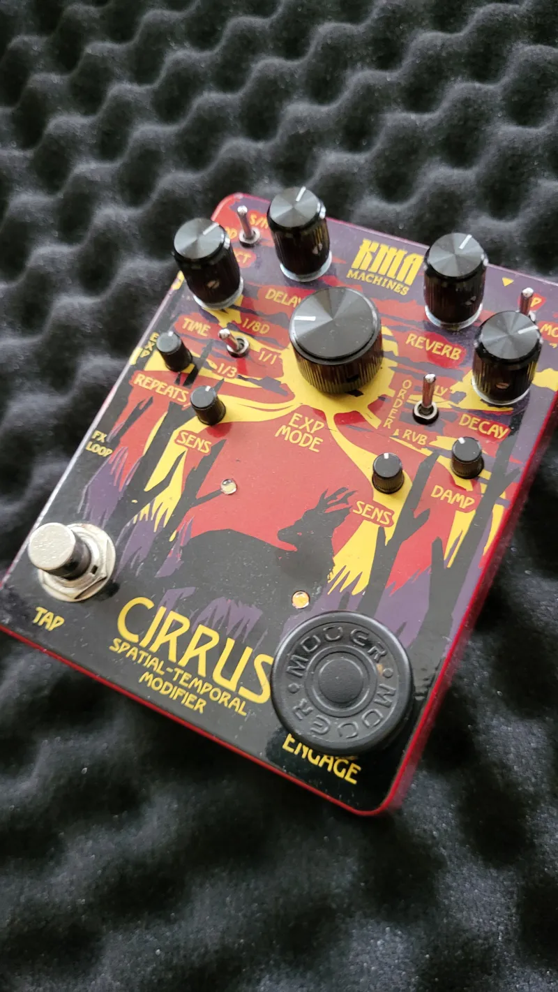 Kma CIRRUS Spatial-Temporal Modifier Effect pedal