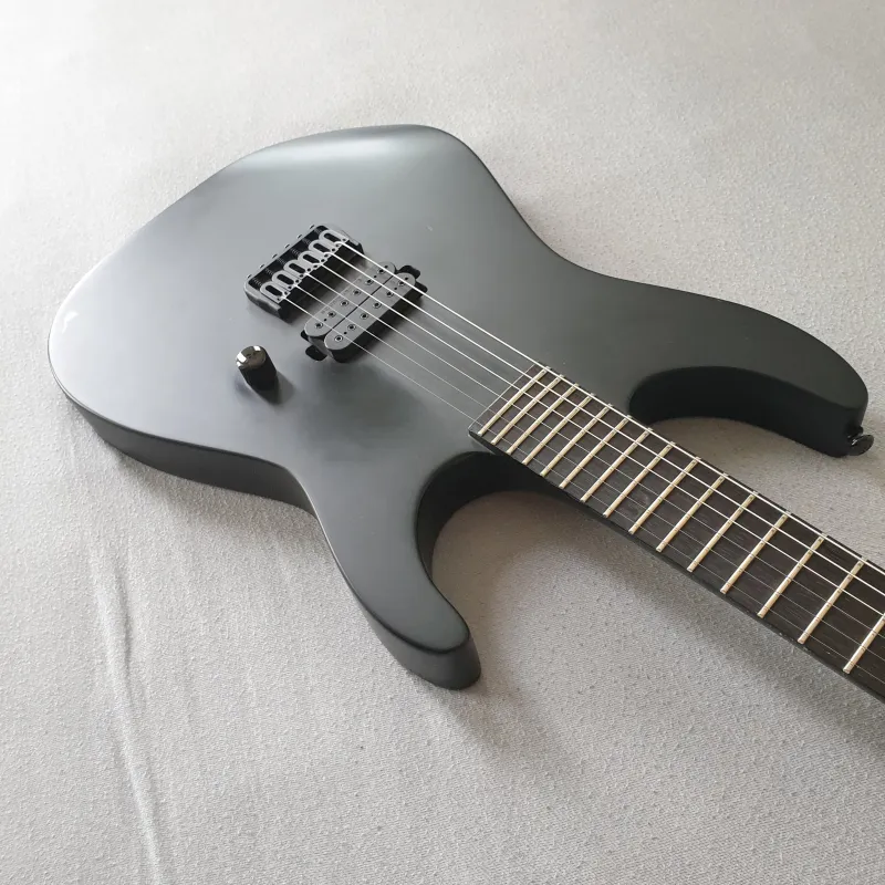 LTD ESP  MH-T BLACK METAL, Black Satin E-Gitarre