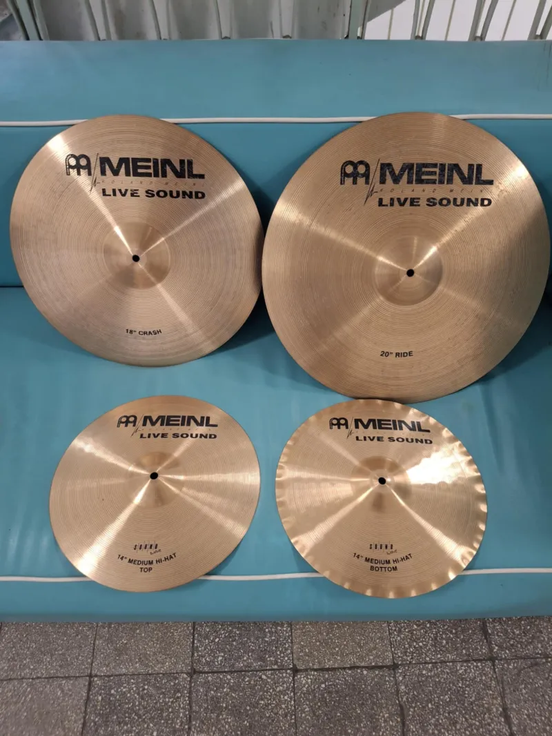Meinl Live Sound Tschinelle Sett