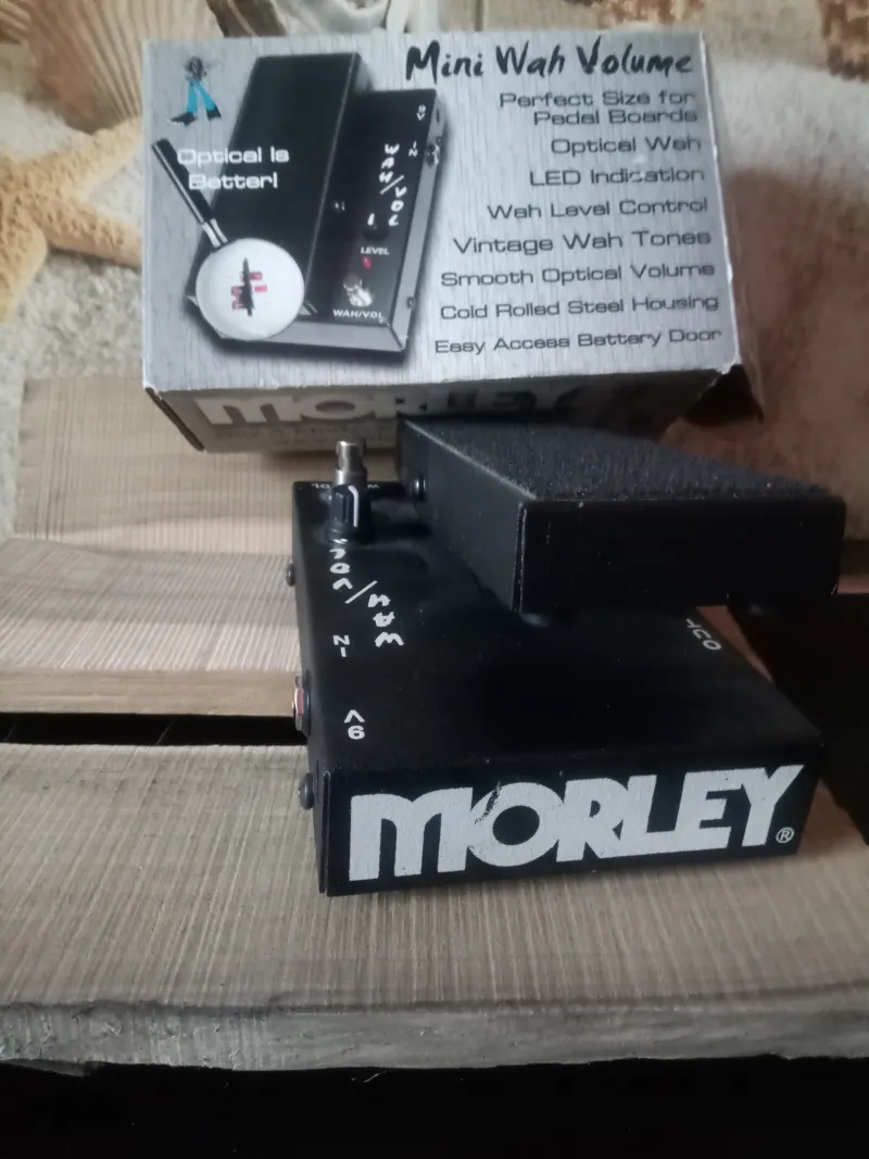 Morley Mini Wah Volume Pedal de efecto