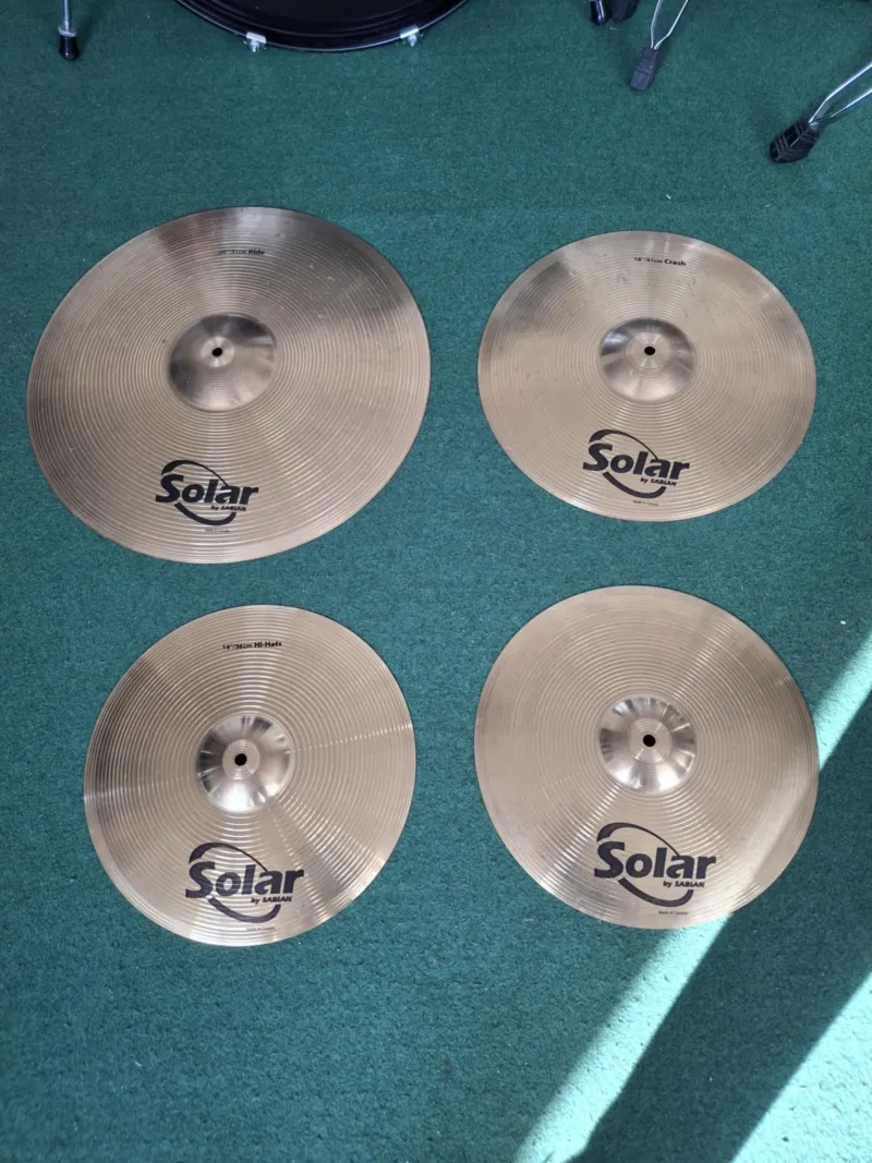 Sabian Solar Cintányér szett
