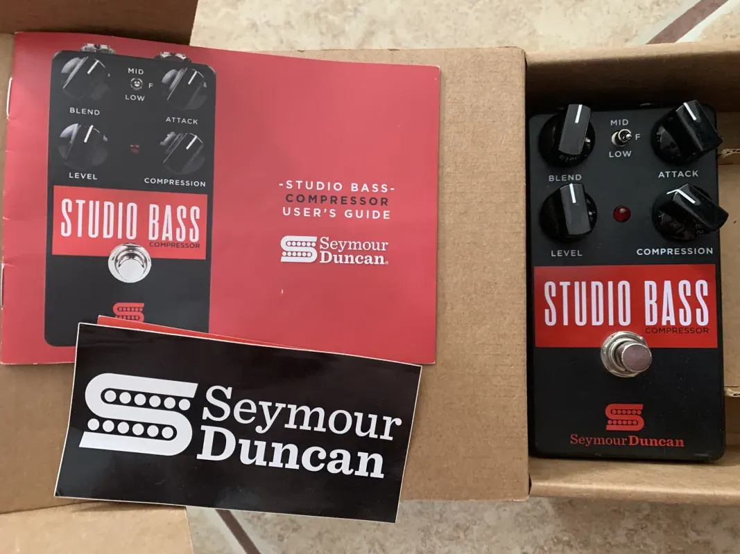 Seymour Duncan Studio Bass Compressor basový kompresor