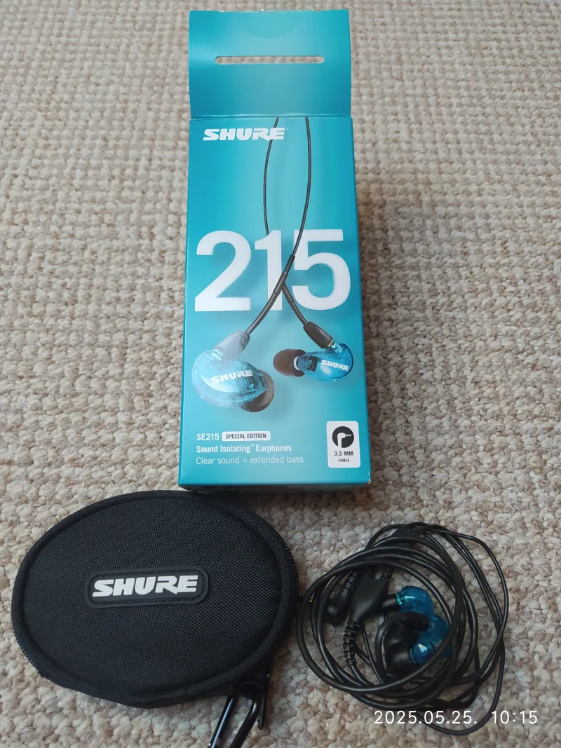 Shure SE215 Fülmonitor