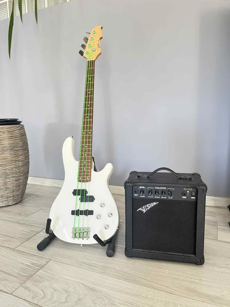 Vision JB-8 WH Basszusgitár