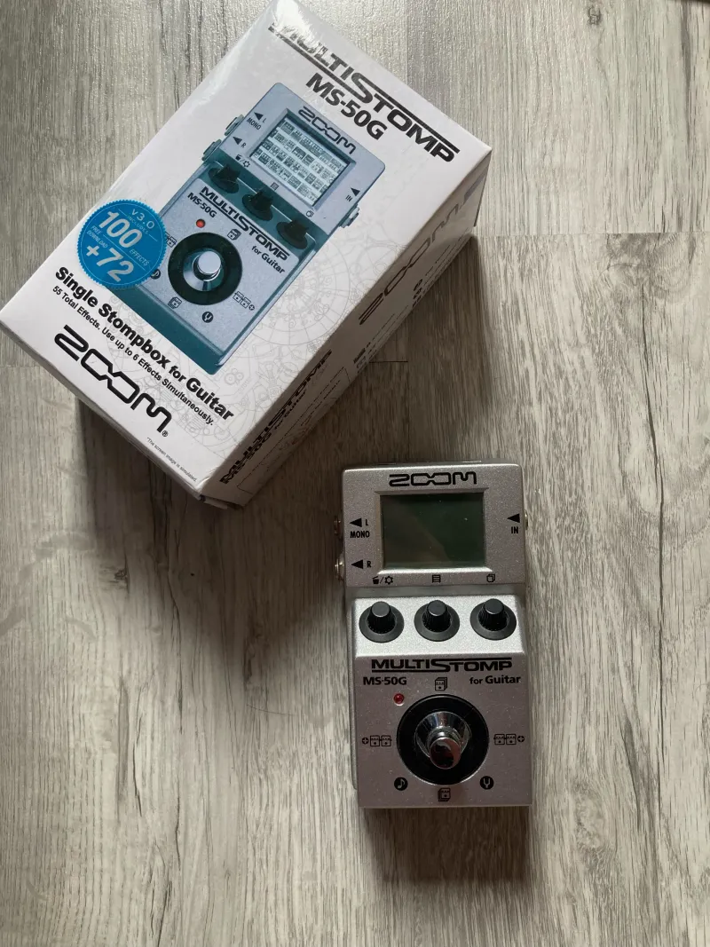 Zoom Ms-50g Multieffekt processzor