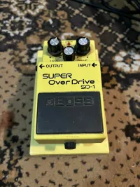 BOSS Super OverDrive SD-1 effekt BOSS Super OverDrive SD-1 effekt